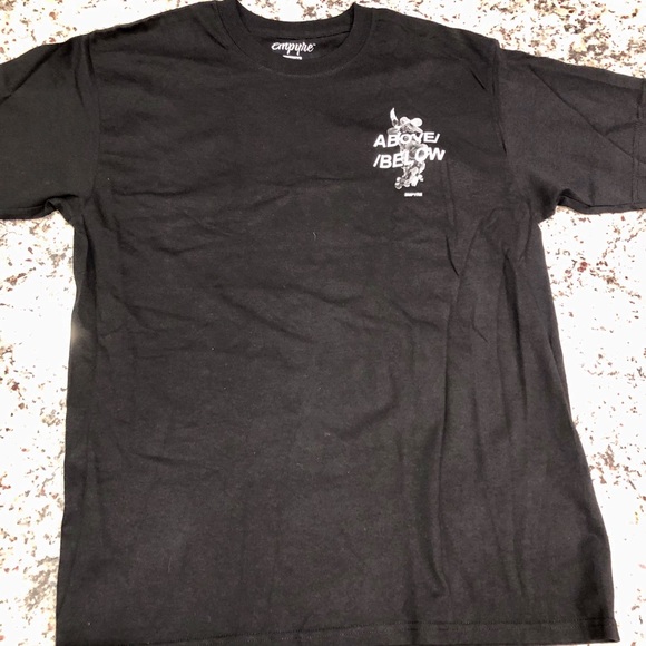 Empyre Other - Empyre Above/Below Black Floral T